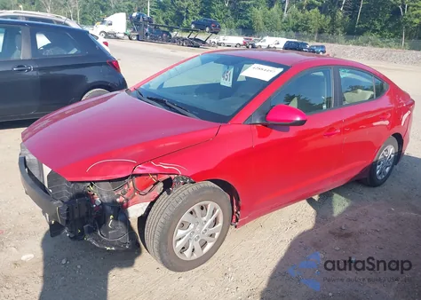 2017 Hyundai Elantra Se z USA, uszkodzony, nr VIN KMHD74LF1HU123827